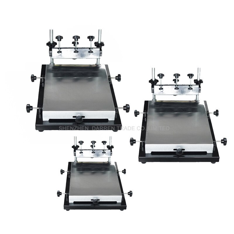Single Color Screen Printer T-shirt Screen Printing Machine Flat Printing Press Printing Area
