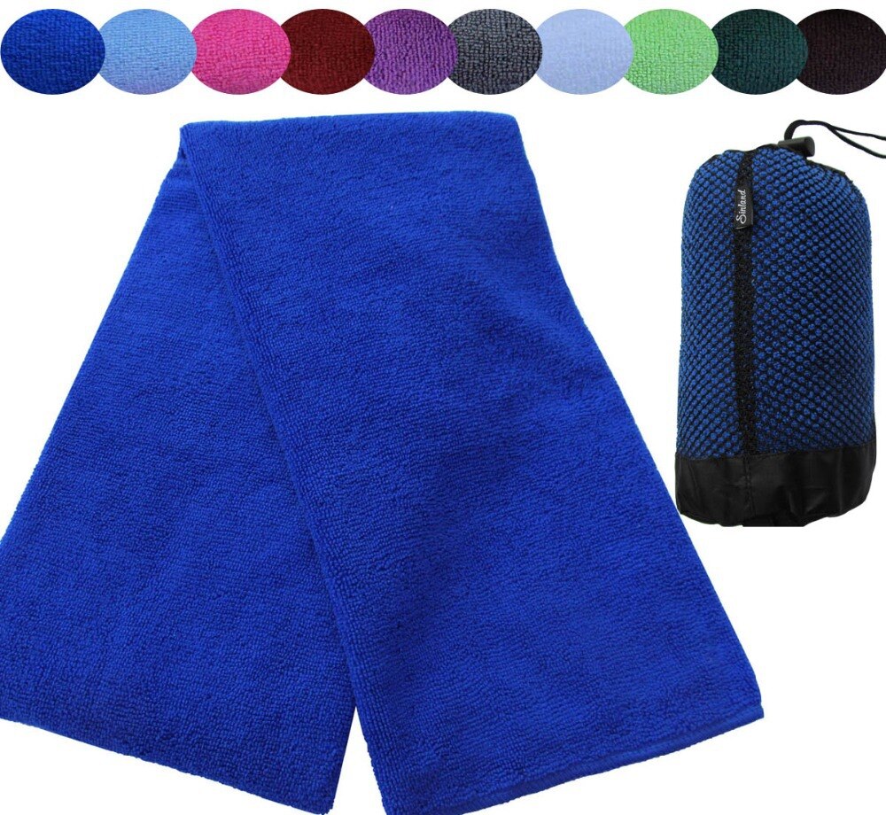 102 x 183cm mikrofiber badelaken/med pose reisehåndkle ultraabsorberende badehåndkle spa wrap håndkle hurtigtørkende
