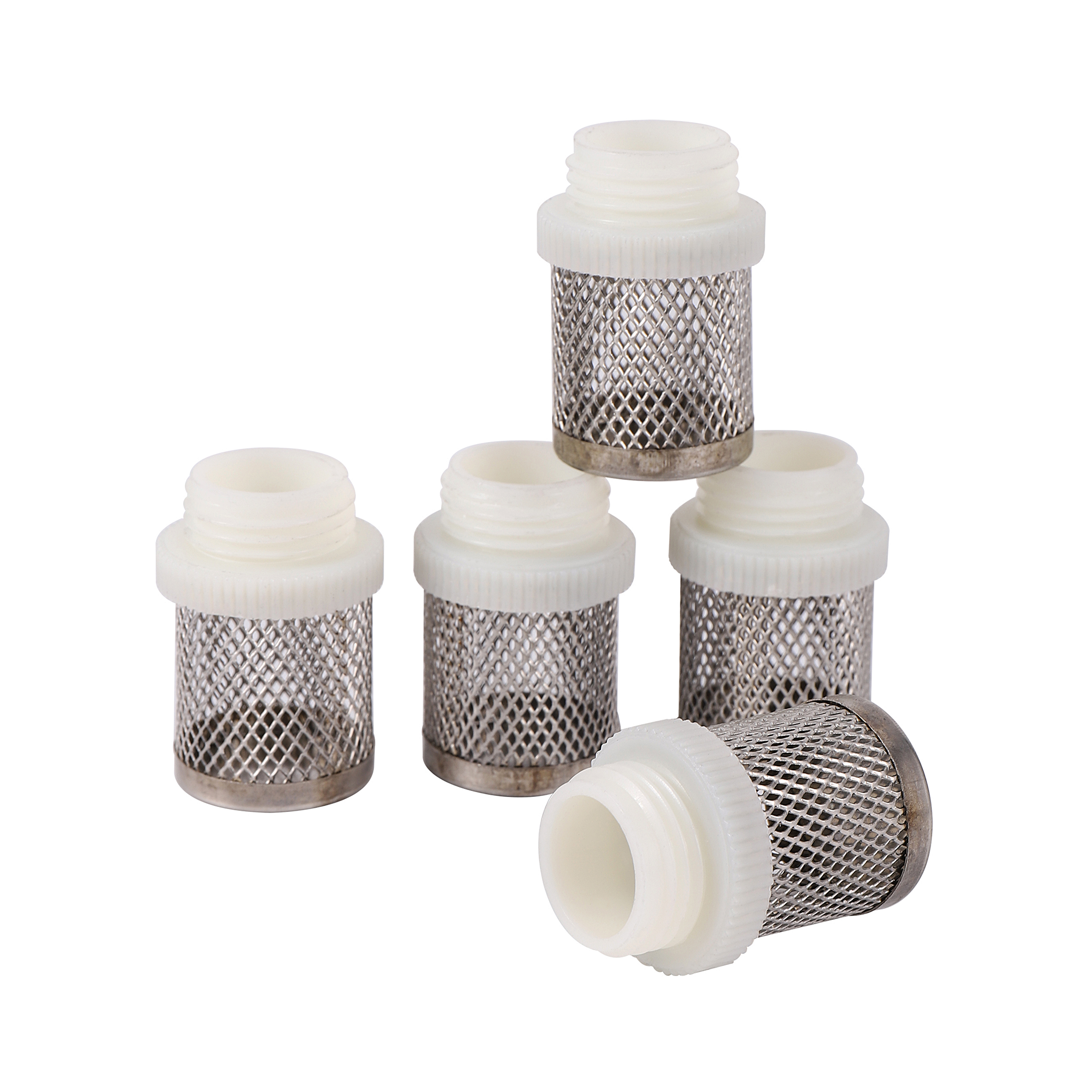 Høyt rustfritt filter 1/2 tommers utvendig gjengekobling landbruk hage vanning akvarium vannpumpe filtrer