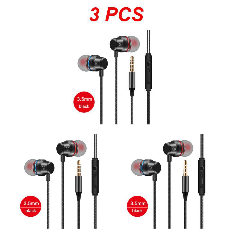 X6 Metalen Koptelefoon Bass Ruisonderdrukking Koptelefoon Sport Headset Auriculare MP3 Computer Koptelefoon Bedrade Koptelefoon: green