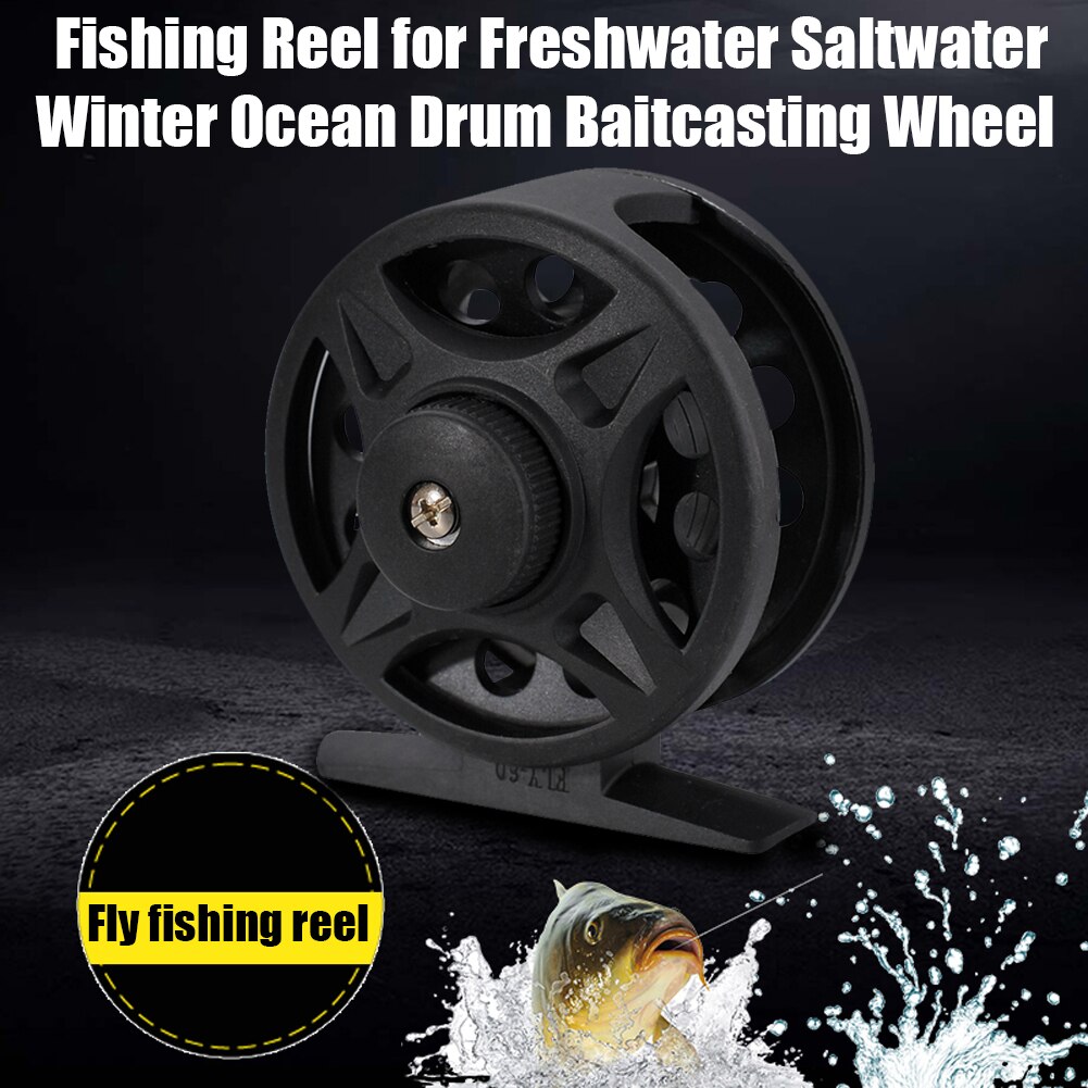 Tambour Baitcasting roue droite gauche main hiver mer océan bobine bobine de pêche pour eau douce eau salée matériel de pêche
