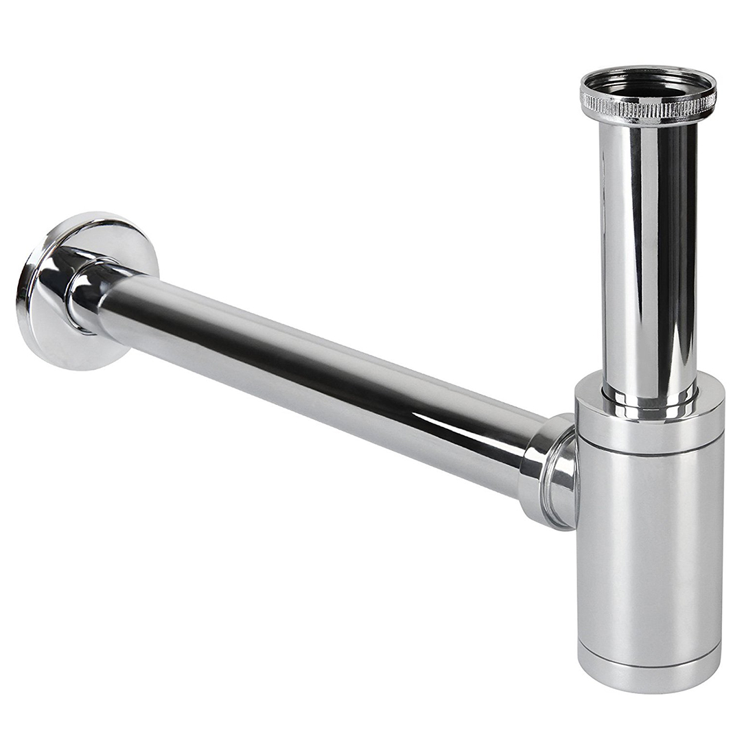 Siphon Bathroom Siphon For Washbasin Sink Kitchen in Stainless Steel Alloy Zinc