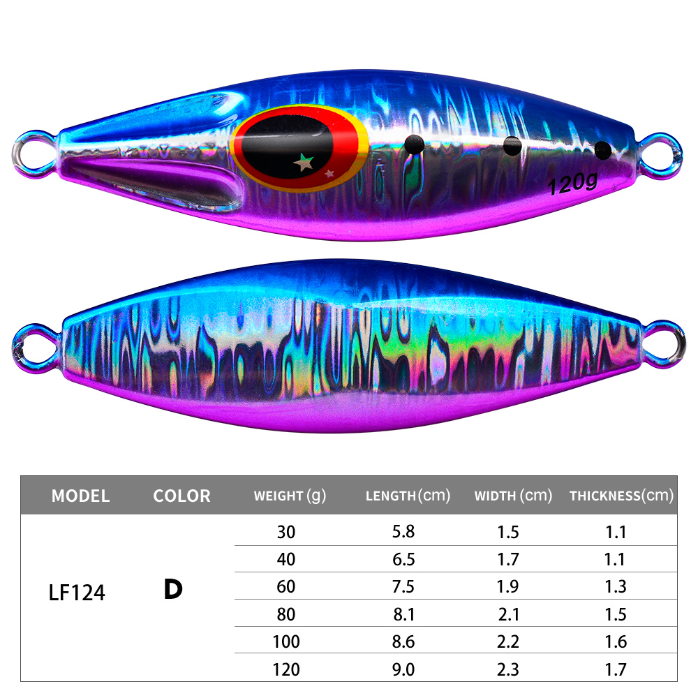 Proberos 1pc glödande metalljiggfiskebete, bioniskt havsbete med realistisk aktion, hållbar långsam jigg för nattliga fångster: 150mm / Skiffer grå