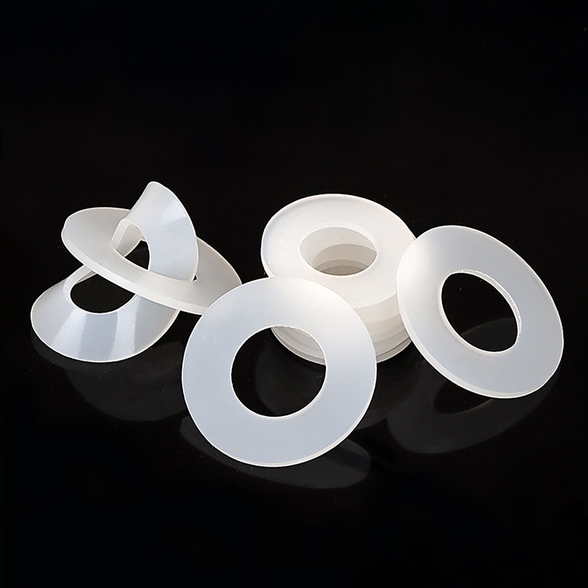 Joint Circulaire en Silicone Souple et Étanche pour Banc, Anneau de Haute Température