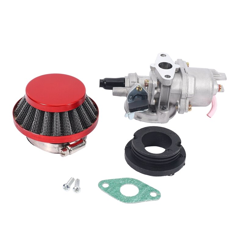 Carb Stack Filter Carburetor Carb Carby + Air Filter + Stack For 2 S... – Grandado