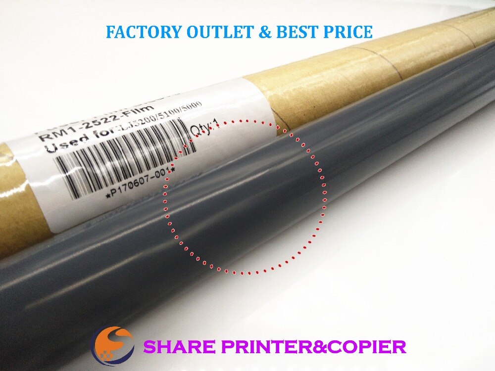 1 originale M5035 fusore manicotto della pellicola per HP 5000 5100 5200 M5025 5035 M712DN M725dn M725 M725 M435nw M701 M706 RM1-2522-FM3