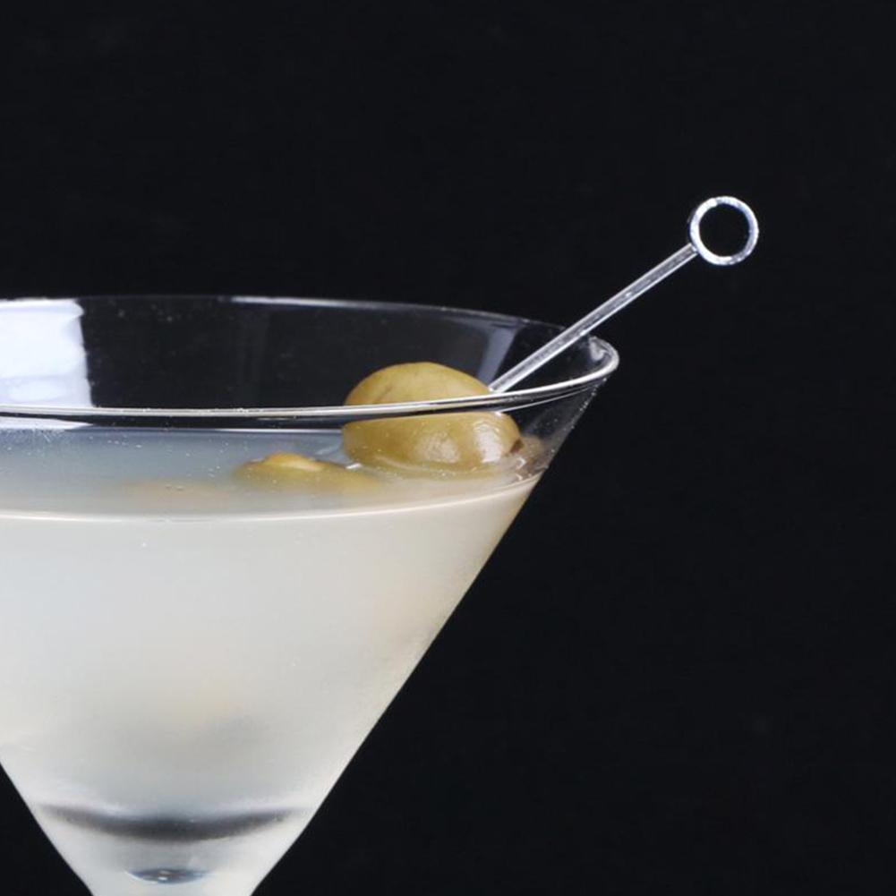 Palitos para fruta de acero para cóctel, herramientas para Bar, varilla para mezclar bebidas, Martini, púas, accesorio para y boda