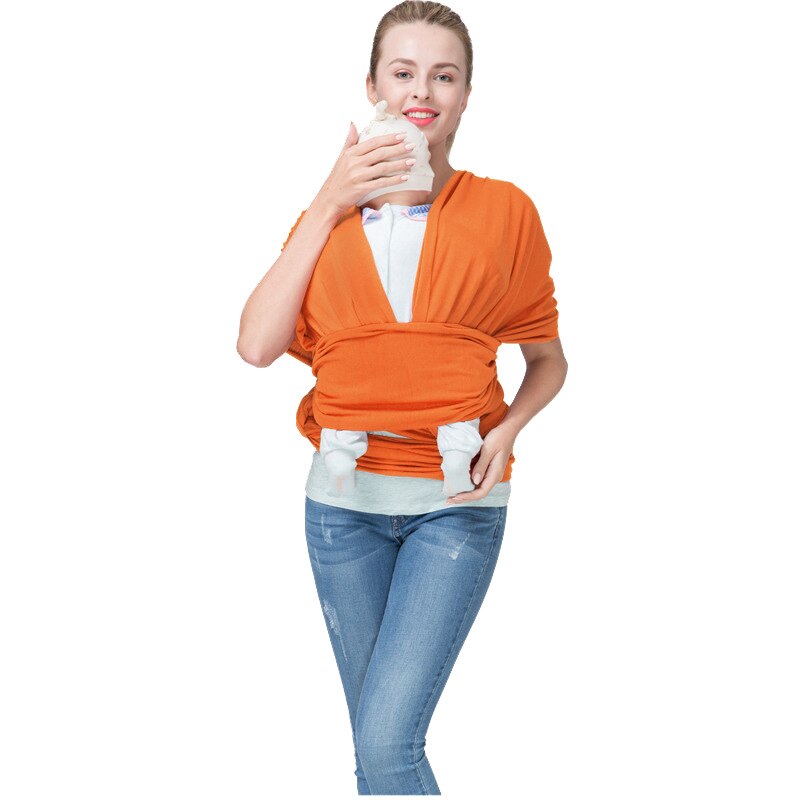 Stretchy Baby Wraps Baby Sling Infant Carrier Babys Infant Sling Specialized Baby Slings Wraps for Infants and Newborn slings: Orange