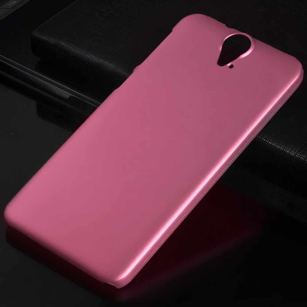 Matte Plastic Coque Cover 5.5For Htc One E9 Plus Case For Htc One E9 Plus Phone Back Coque Cover Case: pink