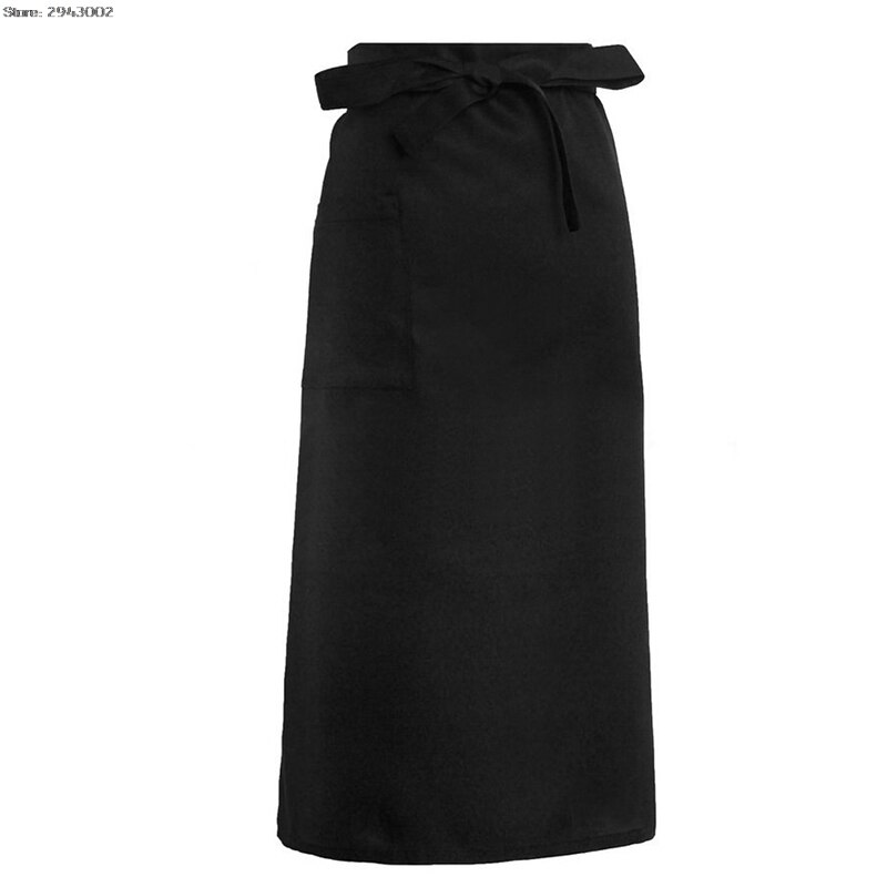 Kitchen Aprons Half-length Long Waist Apron Catering Chefs Waiters Uniform: 1