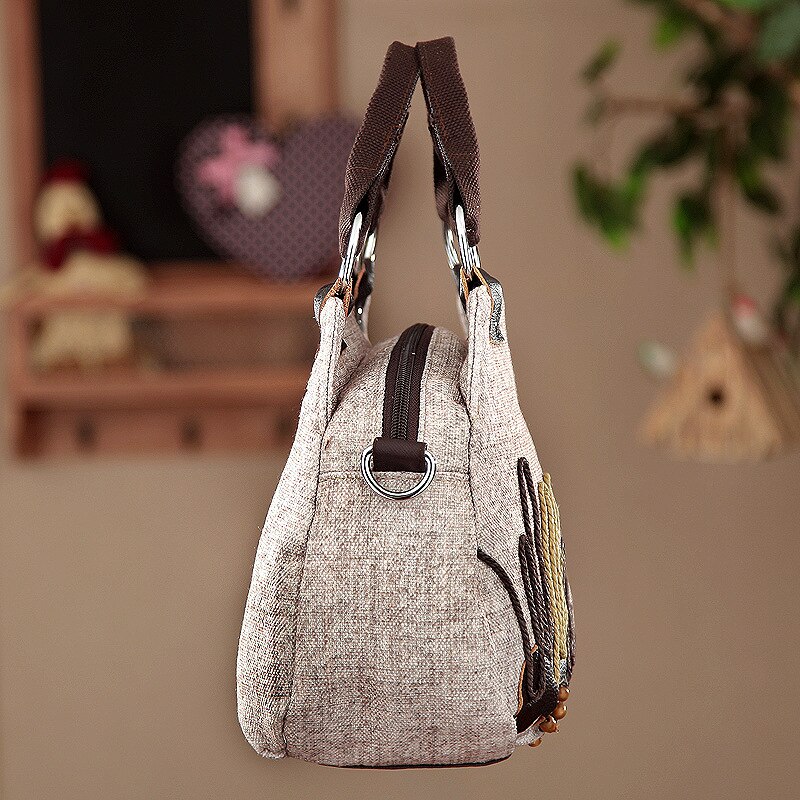 Mode Femmes Sac À Main À Poignée Supérieure Élégants Imprimer Sacs À Bandoulière Dames Grande Pu