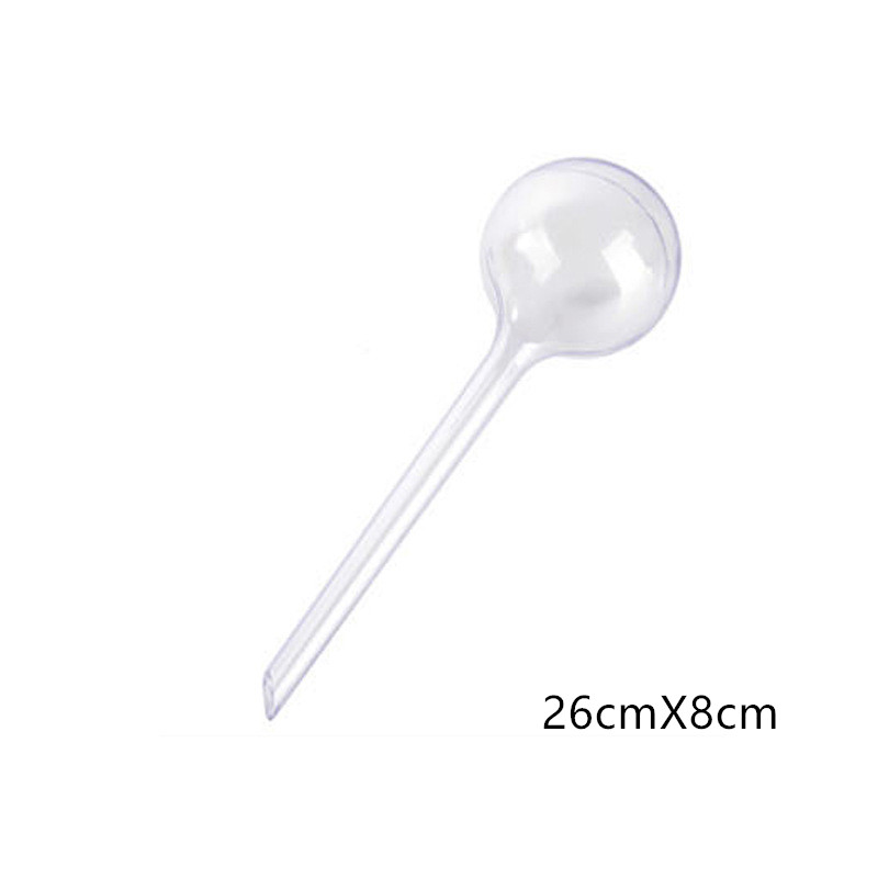 Self-watering system Imitation Glass Plant Waterer Flowers Automatic PVC Watering Device Ball Type Drip: B