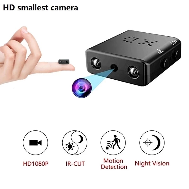 Mini Geheime Camera 1080P Home Security Camcorder Nachtzicht Micro Cam Bewegingsdetectie Video Voice Recorder Met Batterij