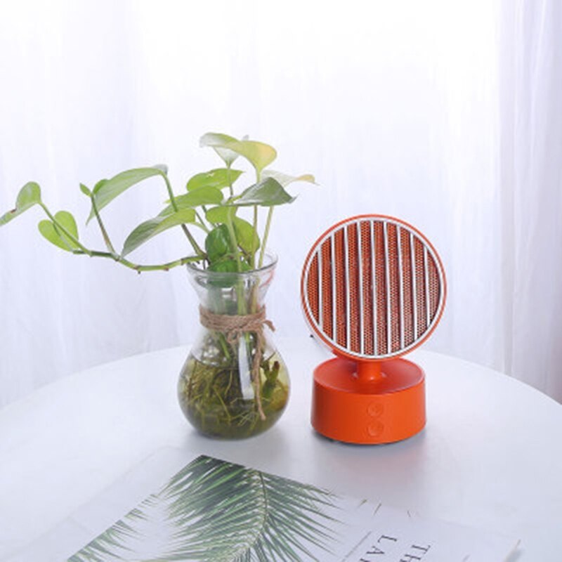 Mini Portable USB Electric Fan Heater Overheat Protection Energy Efficient 95AC