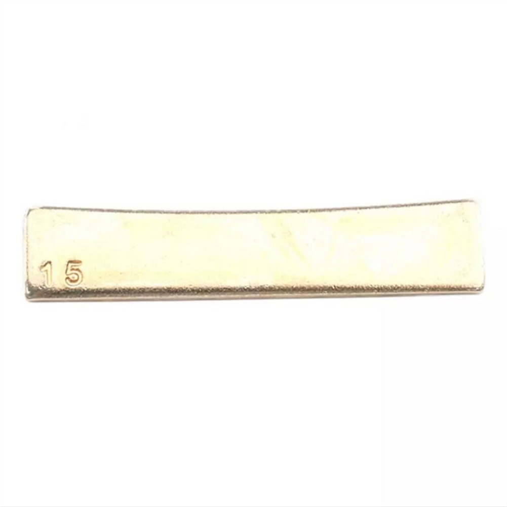 Gitarren-Bundpresse Caul-Einsatz Bundpresse Radius Griffbrett Caul-Einsatz 2,48 x 0,53 x 0,15 Zoll 63 x 13,5 x 4 mm