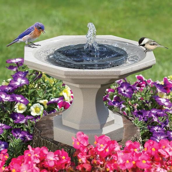 Solar Floating Fountain Floating Solar Fountain Garden Water Fountain Pool Pond Decoration Solar Panel Powered Fountain Water Pu