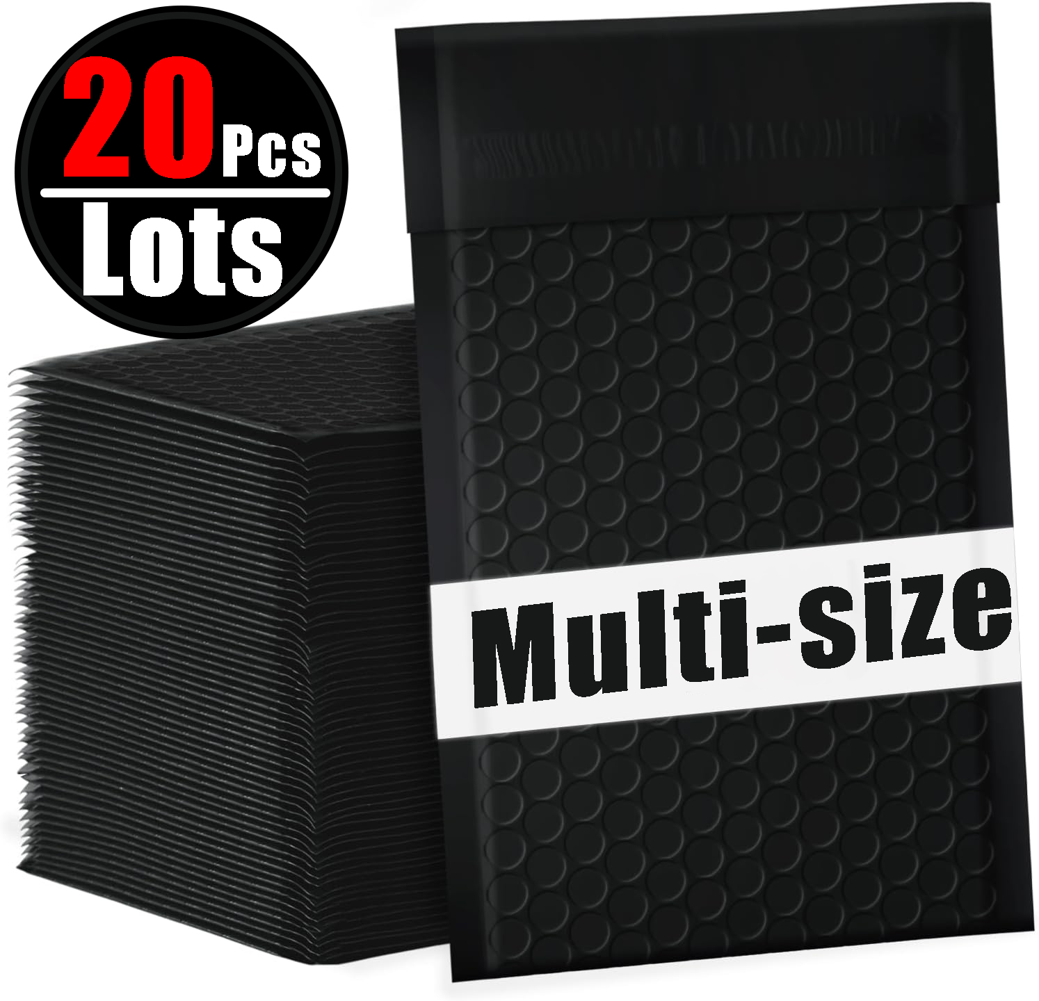 20Pcs/Lot Bubble Mailer Self Seal Bag Padded Plastic Envelopes Self-Lock Envelope Bags for Business Mailing Packaging