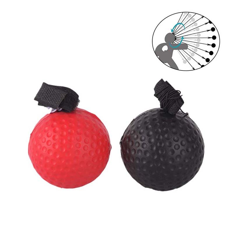 Fighting boxning reflex boll för reflex hastighet träning mma boxning punch muay thai träning bumper ball boxningsutrustning 1 pc