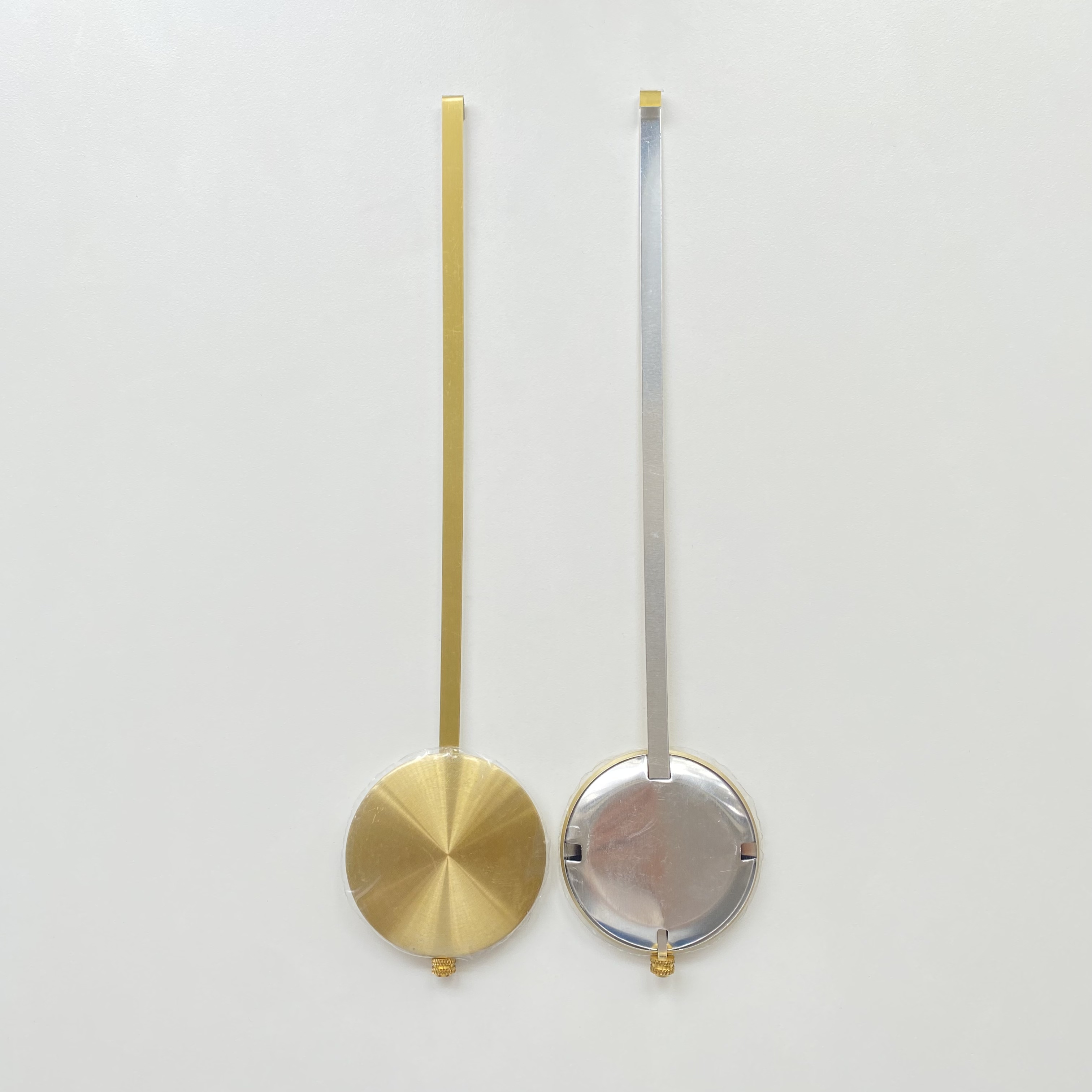 Quartz Clock Swing 30CM Pendulum Metal Bob Hammer Gold DIY Grandfather Wall Clock Repair Kits