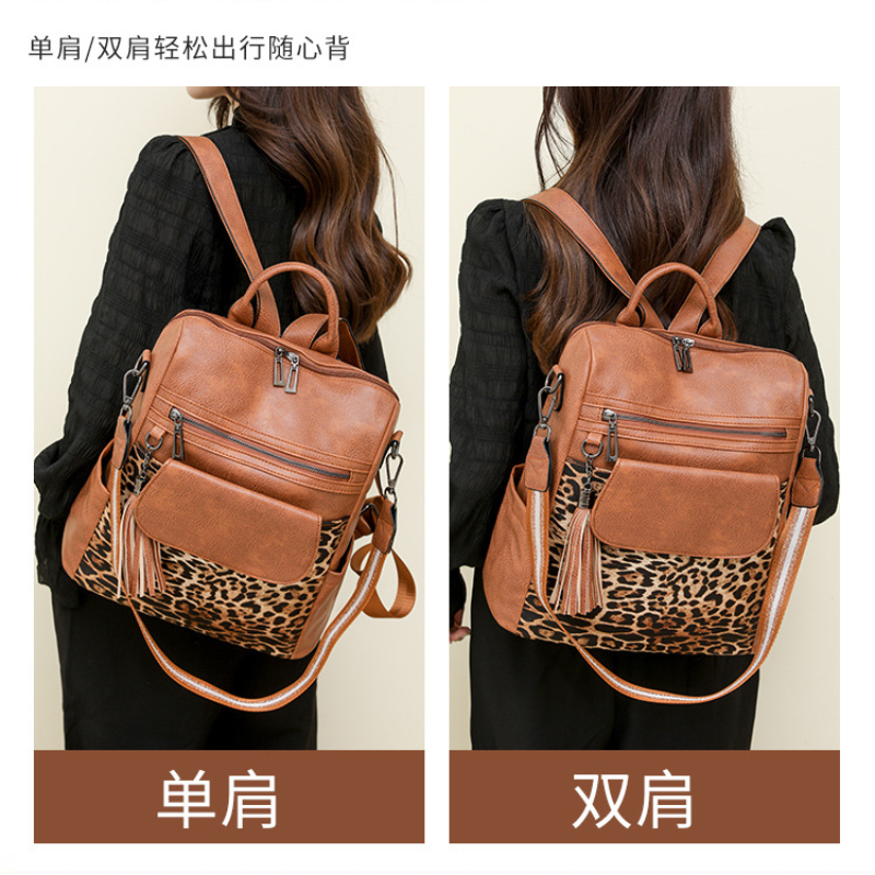 Bolso y bolso de para mujer, mochila grande para mujer, mochila de viaje de cuero PU, bolsos de hombro de para mujer, mochila escolar