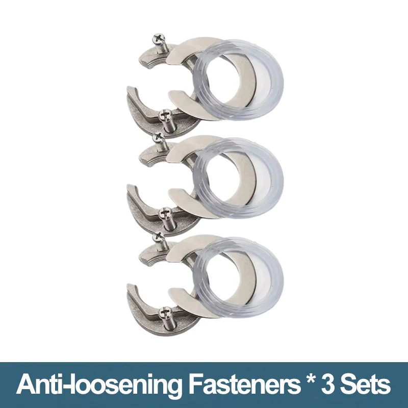 C-type kran anti-løs mutterhette kran kran festesett hjem kjøkken servant verktøy feste låsering skive deler: Burgunder