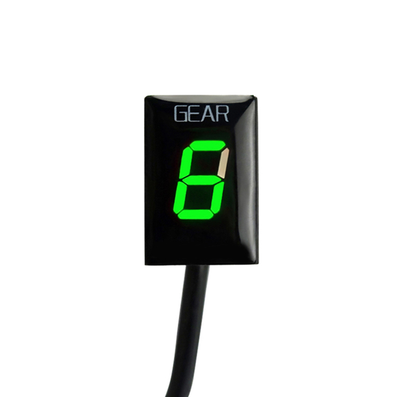 For Honda XL700V XL 700 V 700V Transalp Motorcycle Accessories Gear Indicator Speed Display Mater: green