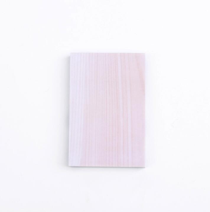 Zelfklevende Sticker Marmer Patroon Notepad Sticky Notes Memo Pads Kantoorbenodigdheden En Schoolbenodigdheden 80 Pagina 'S/1 stuks: xiao-tiao-wen