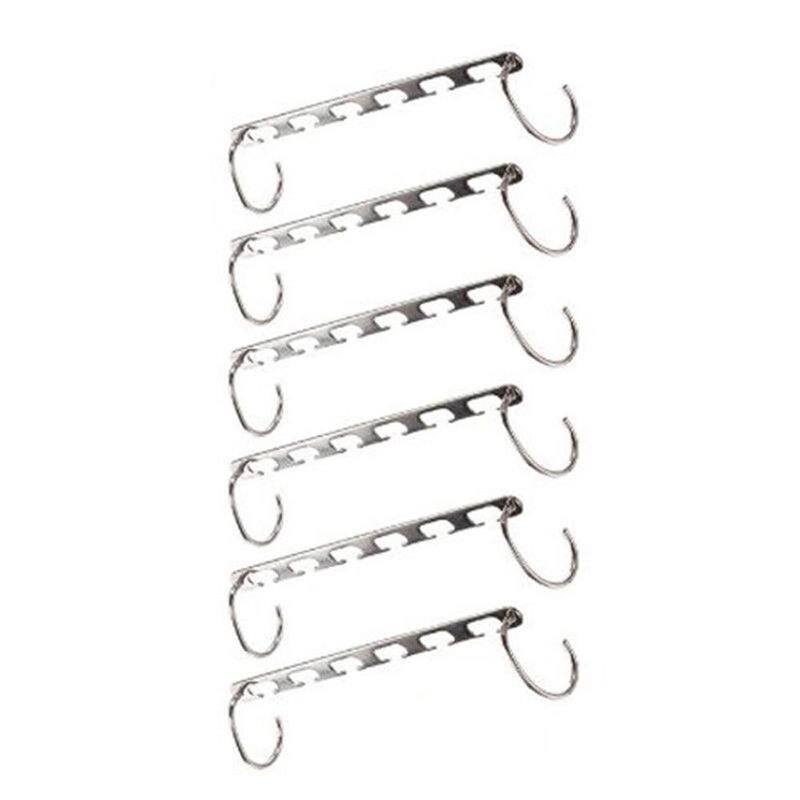 Wonder-colgador de ropa multifuncional en cascada de Metal organizador de armario, estante de secado de ropa de hierro para ahorro de espacio, 1 ud.
