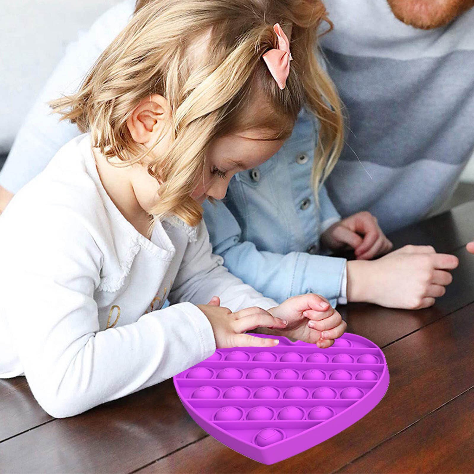 Zabawki antystresowe Bubble Popping gra Push Fidget zabawka sensoryczna śmieszne dorosłe dzieci reliever stres zabawki silikonowe autyzm specjalne potrzeby