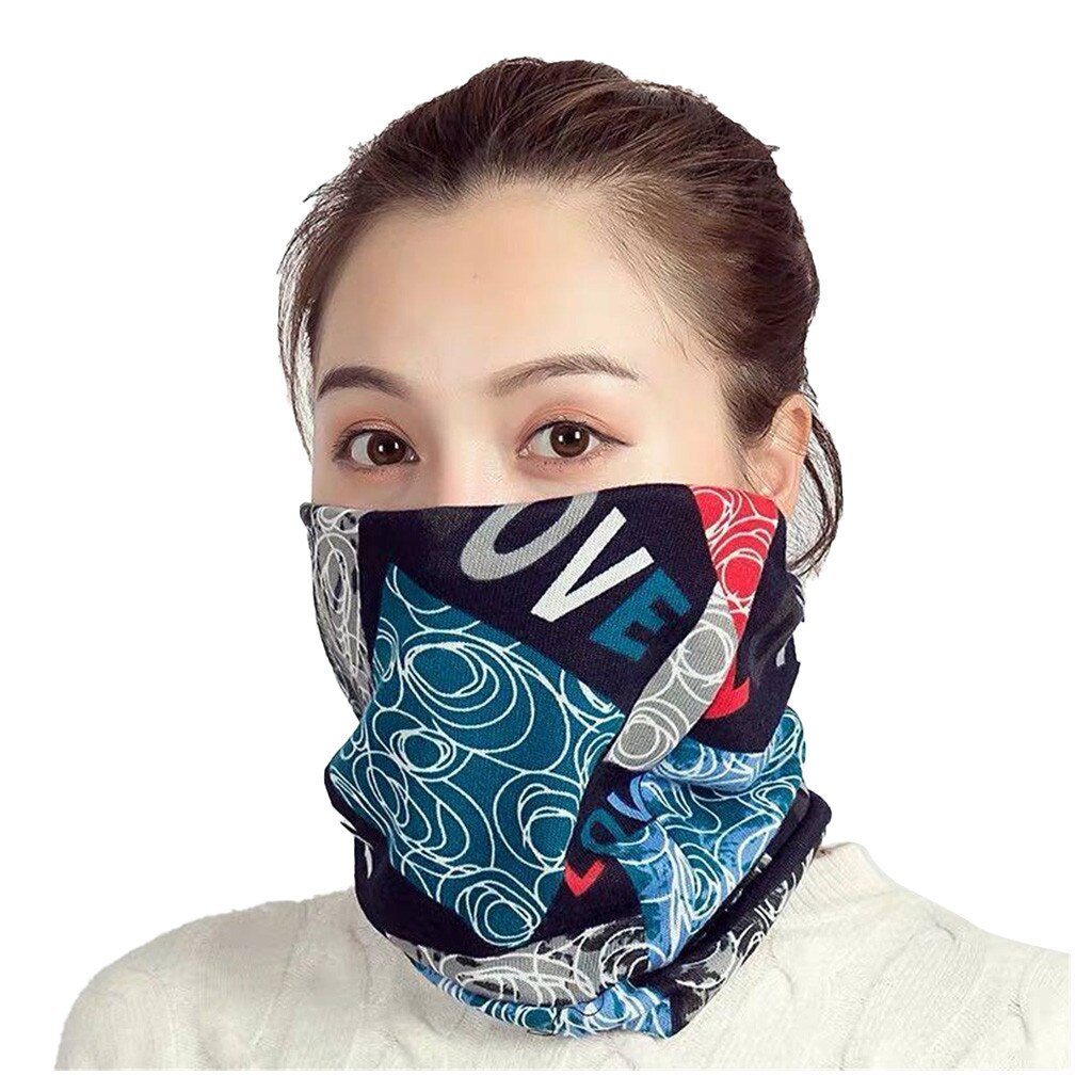 Multifunctionele Bib Vrouwen Hedging Herfst En Winter Koude Nek Bescherming Wilde Шапка Зимняя Женская Lente Echarpe Femme Hiver: F