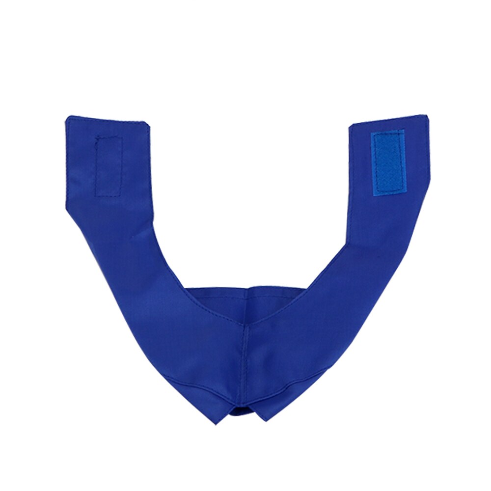 Anti Bite Pet Eye Masker Kat Levert Beauty Grooming Snuit Kat Bad Cosmetische Blinddoek Patch: Medium blue