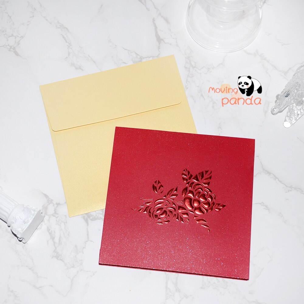 Hartjes kaarten blanco - 10x - wit - met enveloppen | Fun en Feest