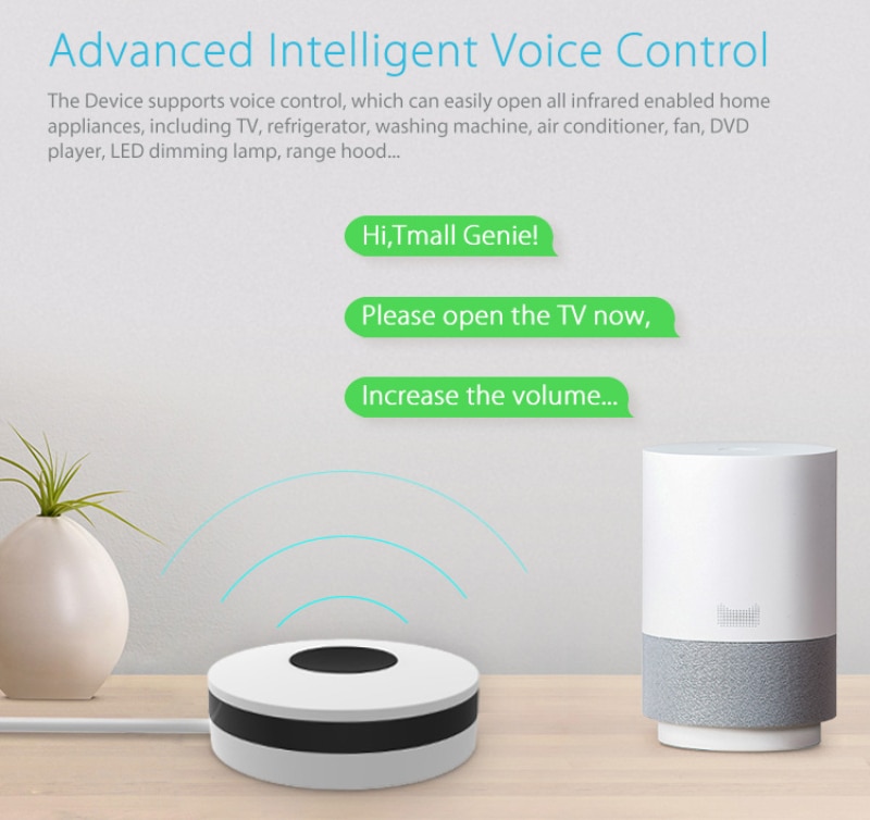 Aplicación Universal de infrarrojos para hogar, Smart IR, Control remoto por WiFi, compatible con Alexa Siri, asistente de Google