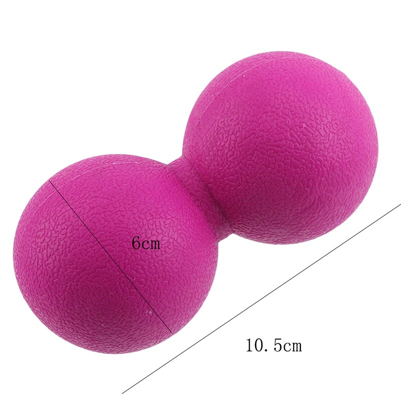 Hoge dichtheid lacrosse boll terapi avkoppling träning pinda massage boll stress tpe jordnöt bollar gym fitness bollar