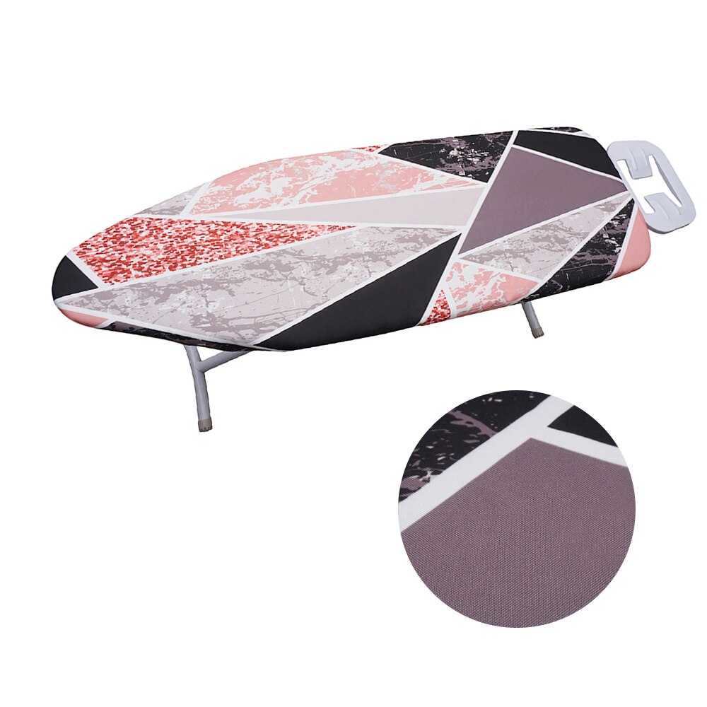 Marble Print Ironing Board Cover Protective Insulation Ironing Mat Non-Slip Thickened Ironing Cloth Guard Pressing Pad Washable
