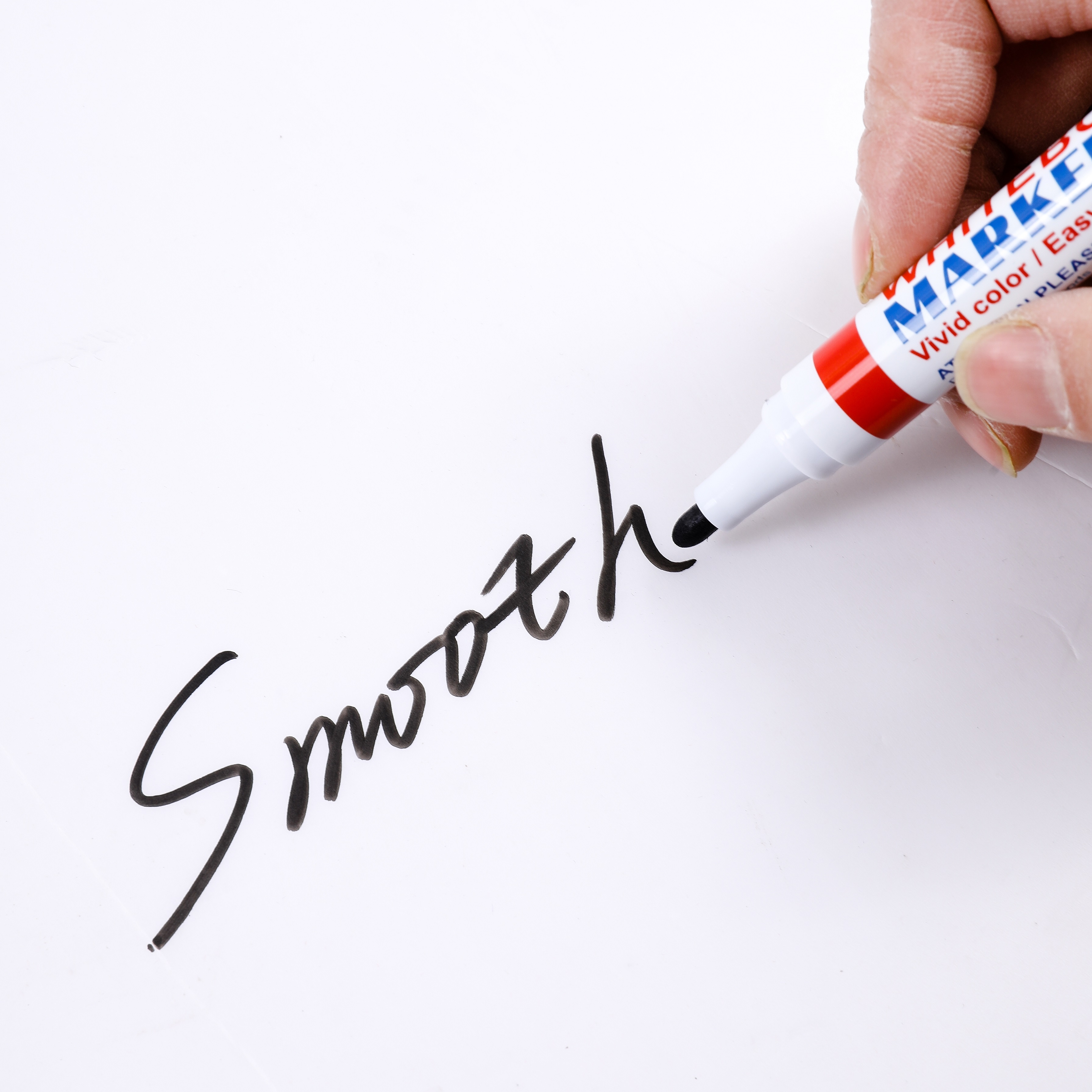 Pennarello per lavagna bianca da 10 pezzi, pennarello per lavagna nera blu rossa per ufficio scolastico