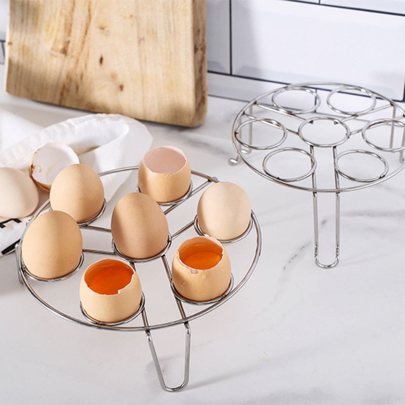 Stainless Steel Egg Steam Rack Steamer Shelf Stand Multi Function Steaming Tray for Electric Pressure Cooker