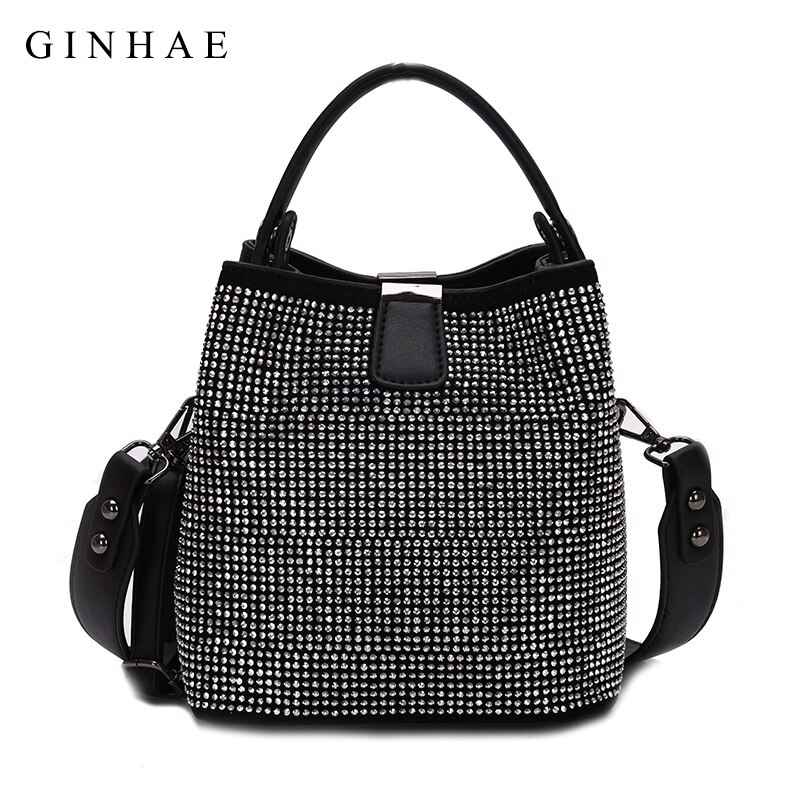 Diamanten dames emmertas beroemde merken dames handtassen pu leren schoudertassen dames kleine crossbody tassen