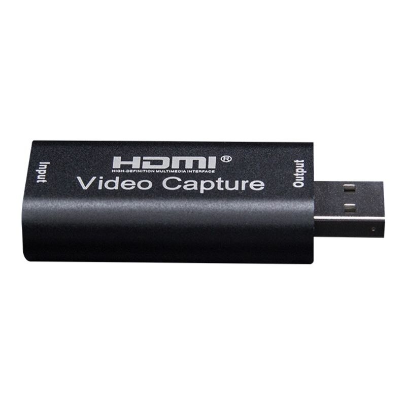 Mini video capture card usb 2.0 hdmi-kompatibel video grabber optageboks til  ps4 spil dvd