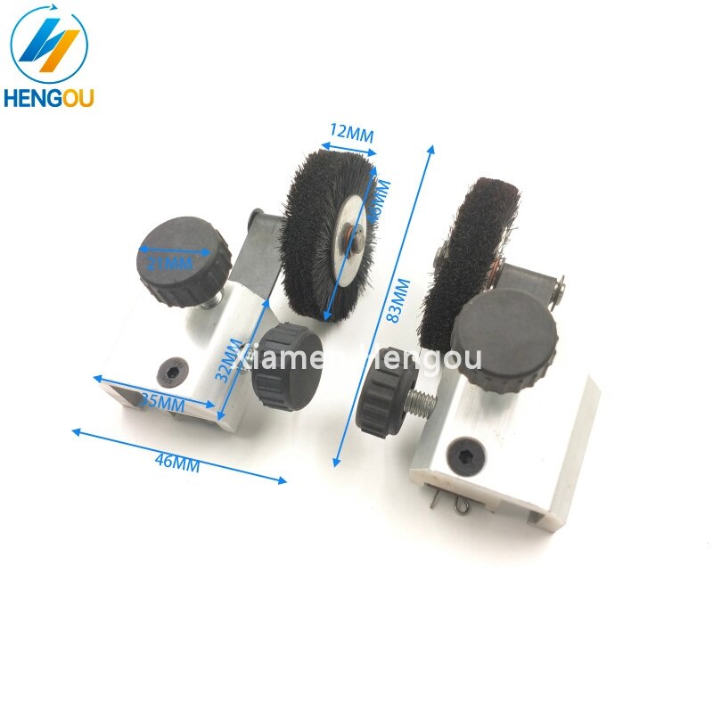 Komori feeder brush wheel Pressure wheel Komori 426 428 429 Feed Wool Wheel assembly offset printing machine parts