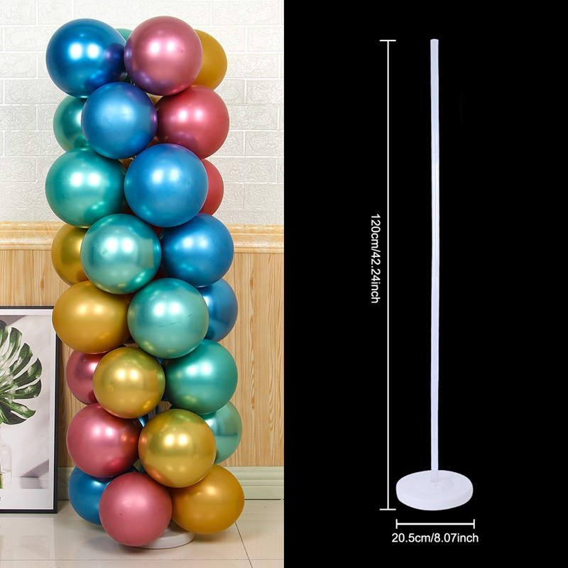 Supporto per palloncini di compleanno Supporto per palloncini Supporto per palloncini Tubi per bastoncini per palloncini Decorazione per feste di compleanno per matrimoni bambino doccia per bambini: Profondo Zaffiro