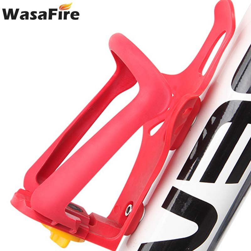 Fiets Verstelbare Waterfles Houder Plastic Elastische Weg Mountainbike Water Drinken Flessen Cage Rack Fietsen Accessoires