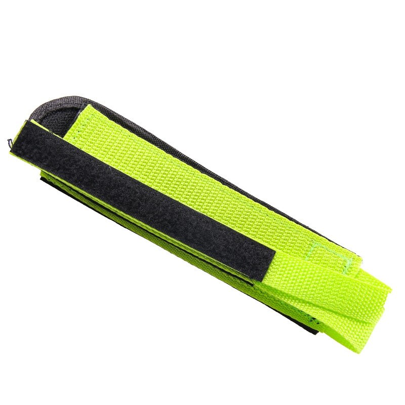 1Pcs Fiets Pedaal Bandjes Teen Clip Riem Riem Fiets Pedaal Tape Fixed Gear Fietsen Fixie Cover: YELLOW