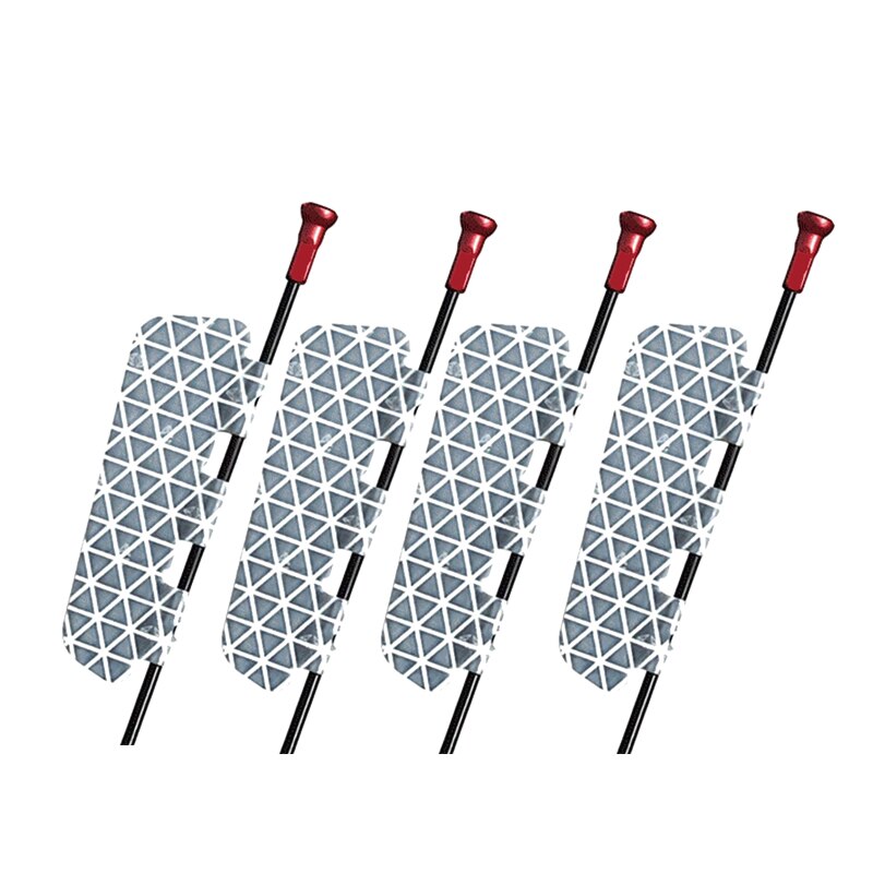 Performance Bicycle Wheel Reflector Bicycle White Light for Your Night Ride No Air Drag: 4PCS