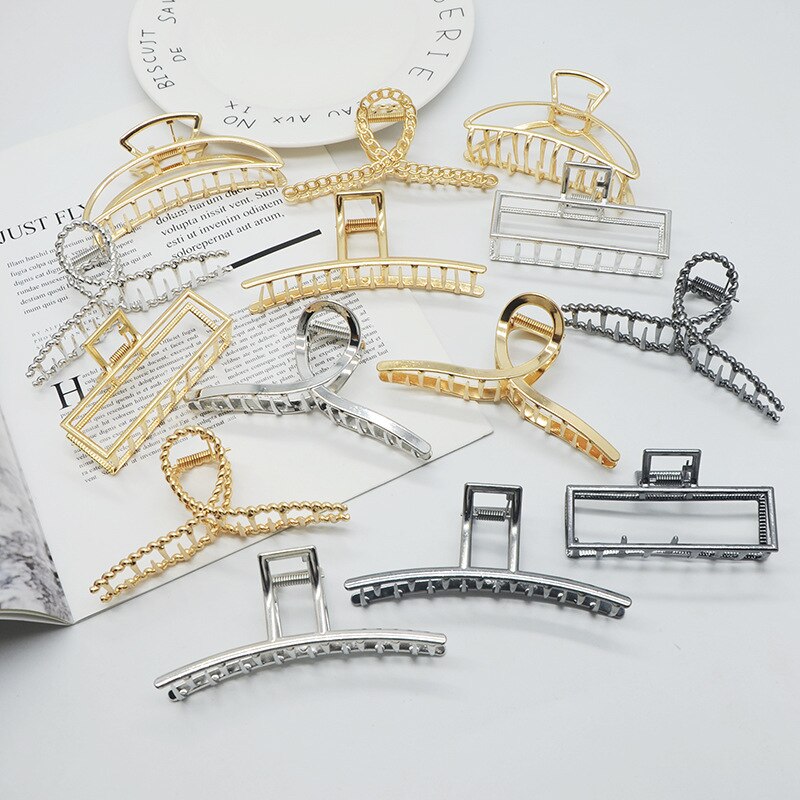 Meerdere Stijlen Lichtmetalen Geometrische Grote Vlinder Liefde Hanger Haarspeld Haarspeldjes Voor Vrouwen Meisje Accessoires Hoofddeksels