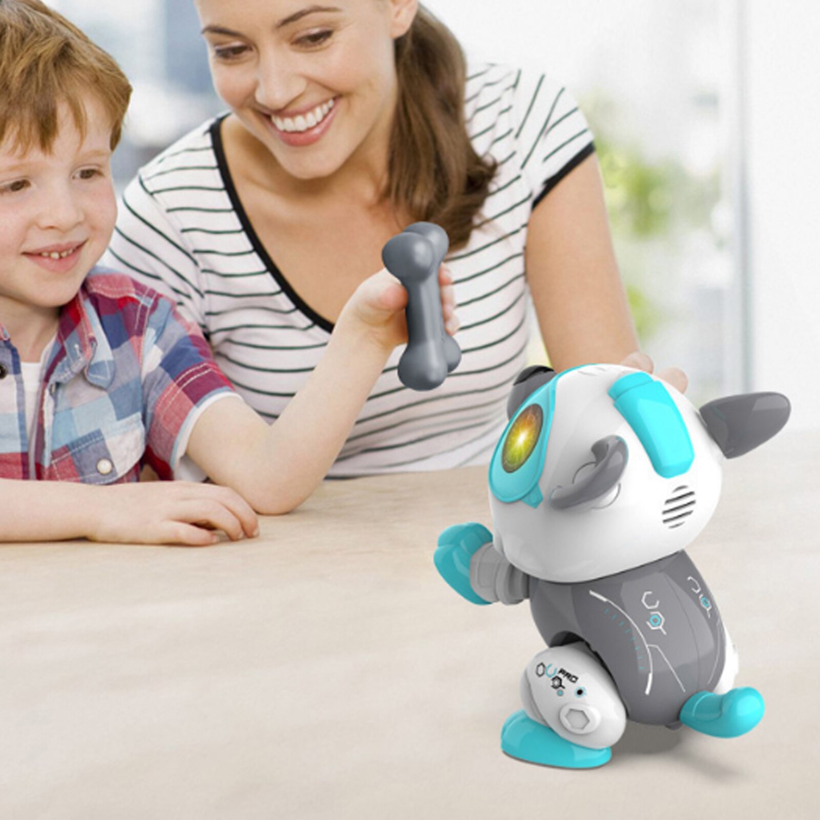 Children Voice Control Touch Sensing Electronic Robot Dog Intelligent Smart Toy