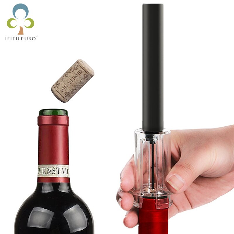 Wein Stift Pneumatische Flasche Öffner Manuelle Rotwein Edelstahl Nadel Flasche Pumpe Flasche Öffner Kork Werkzeug LXX