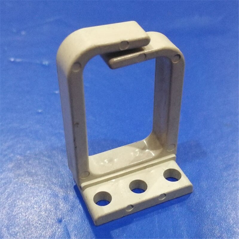 100PCS cable manager ring ABS Square 3 holes positioning cable management for network cabinet white 40*25*17mm factory ELINK