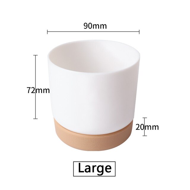 Basket Hanging Planter Garden Flower Plant Pots for Indoor Outdoor Plants, Succulent Hanging Planter Baskets with Hook: 2