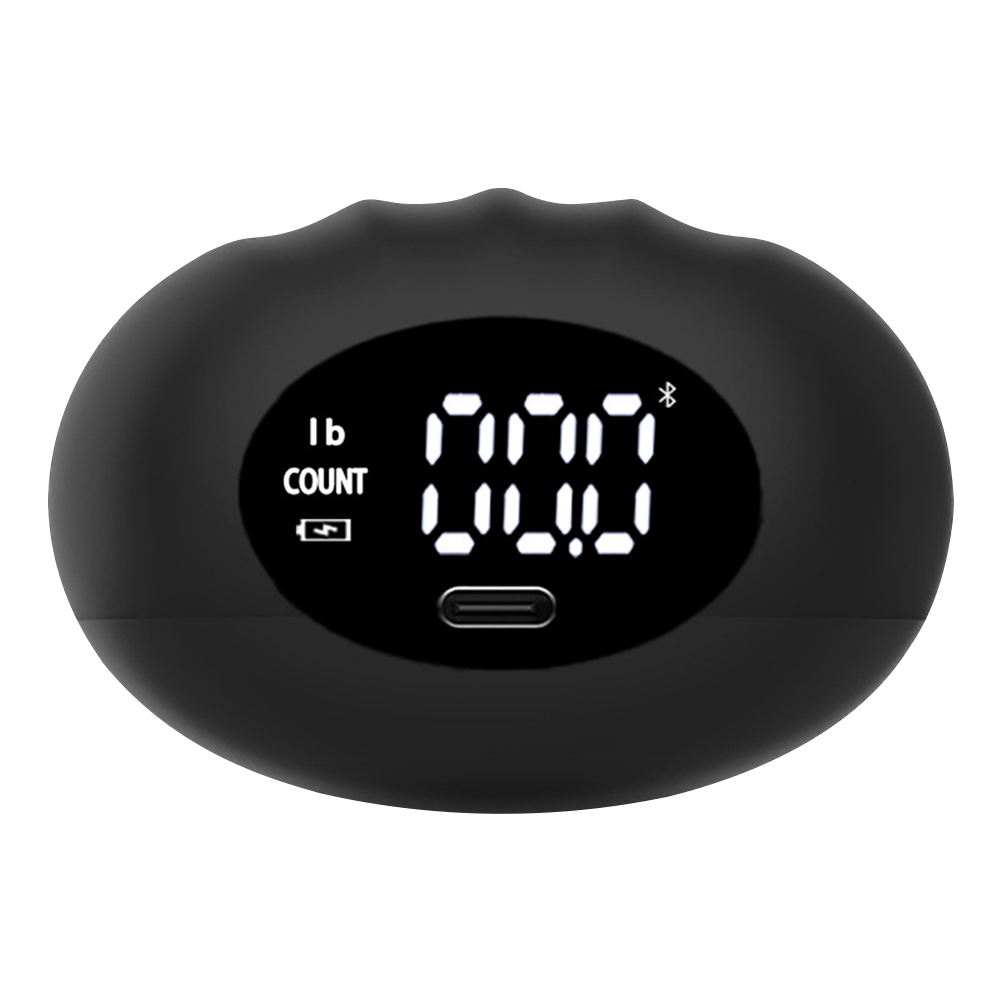 Grip Strength Tester Oplaadbare digitale gripsterkte Trainer Siliconen handgreepversterker 396.8Lbs voor krachttraining: green